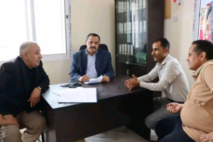 فريق التوجيه والرقابة الرئاسي يطلع على عمل الهيئة التنفيذية لانتقالي لحج