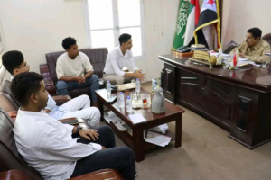العميد المحمدي يلتقي ممثلي المنتدى السياسي لطلاب جامعة حضرموت