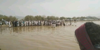 وفاة دكتور ونجله غرقاً في سيول وادي بلحارث بشبوة