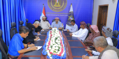 انتقالي وادي حضرموت يستعرض الأضرار التي خلفها المنخفض الجوي في المديريات