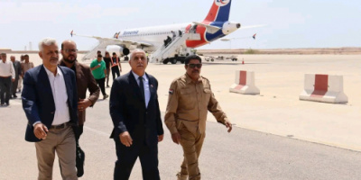 وصول فريق التوجيه والرقابة الرئاسي إلى المكلا للاطلاع على أداء هيئات انتقالي حضرموت