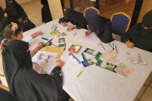 انتقالي شبوة ينظم مسابقة للأطفال المبدعين في فنون الرسم