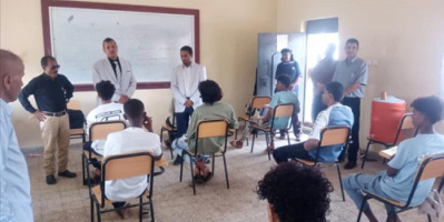 تدشين الامتحانات الوزارية لطلاب المعاهد المهنية والتقنية في لحج