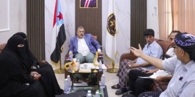 فريق التوجيه والرقابة الرئاسي يطلع على نشاط إدارات المرأة والشهداء والشؤون الاجتماعية  بانتقالي المهرة