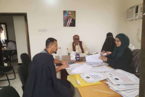 فريق التوجيه والرقابة الرئاسي يتفقد سير عمل منسقيات كليات جامعة أبين