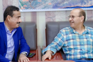 المحافظ بن الوزير يستقبل نائب المدير العام السابق لشركة OMV النمساوية
