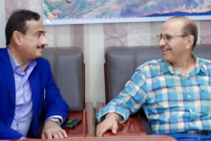  المحافظ بن الوزير يستقبل نائب المدير العام السابق لشركة OMV النمساوية