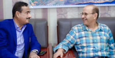  المحافظ بن الوزير يستقبل نائب المدير العام السابق لشركة OMV النمساوية