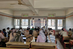 القيادة المحلية لانتقالي رضوم تعقد اجتماعها الموسع للفصل الثاني من العام الجاري