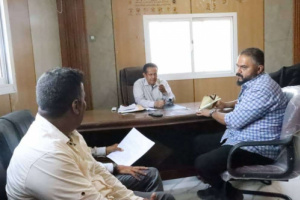 رئيس انتقالي لحج يبحث مع مؤسسة أولاد الصغير معالجة أضرار السيول بالمحافظة