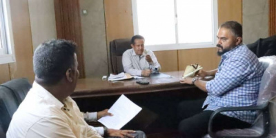 رئيس انتقالي لحج يبحث مع مؤسسة أولاد الصغير معالجة أضرار السيول بالمحافظة