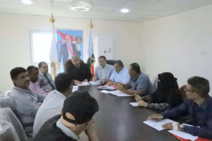 تنفيذية انتقالي لحج تناقش الأوضاع الاقتصادية والخدمية بالمحافظة