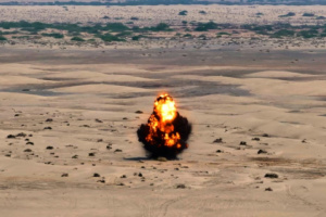 “مسام” ينفذ أكبر عملية إتلاف في أبين ويُطهر وادي دوفس من 6383 قطعة متفجرة