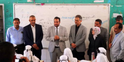 لملس يطلق العام الدراسي الجديد بعدن ويؤكد دعم العملية التعليمية