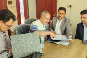 فريق التوجيه والرقابة الرئاسي يطّلع على الأداء التنظيمي والمالي والإداري لانتقالي سقطرى