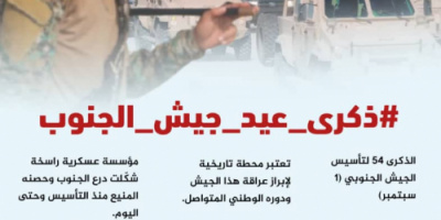 سياسيون يطلقون وسم #ذكرى_عيد_جيش_الجنوب