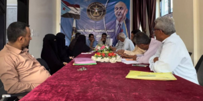 الرقابة والتوجيه الرئاسي يراجع خطط الإدارات التنفيذية بانتقالي الضالع