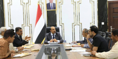 المحافظ بن ماضي يطلع على التحضيرات الجارية لعقد مؤتمر إطلاق خطة التنمية الاقتصادية والاجتماعية لمحافظة حضرموت 2025 - 2029