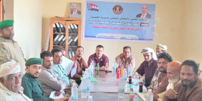 انتقالي الحصين يكرّم داعمي مشاريع البنية التحتية في المديرية