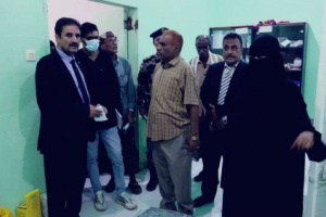 فريق التوجيه والرقابة الرئاسي يتفقد مستشفى زنجبار ومركز معالجة الإسهالات بالمستشفى