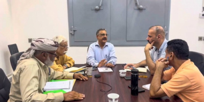 وكيل وزارة الزراعة والأسماك يناقش مع البرنامج الإنمائي تدخلاته للحد من أضرار السيول على عدن ولحج