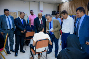 جامعة عدن تدشن امتحانات المفاضلة بكلية الطب والعلوم الصحية