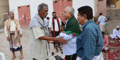 الشعيبي والمحمدي يقدّمان واجب العزاء في وفاة العميد الركن سالم عمر باشادي