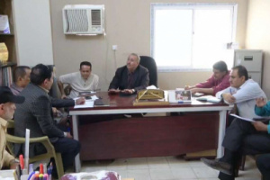 فريق التوجيه والرقابة الرئاسي يطلع على جهود مكتب التجارة والصناعة في لحج