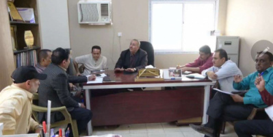 فريق التوجيه والرقابة الرئاسي يطلع على جهود مكتب التجارة والصناعة في لحج