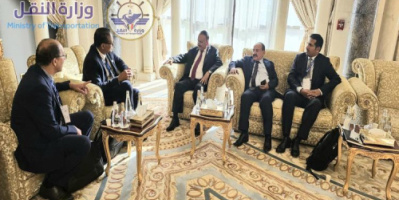 وزير النقل يبحث مع مسؤول بالمنظمة البحرية الدولية سبل التعاون والتنسيق المشترك