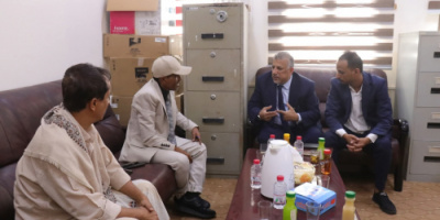 فريق التوجيه والرقابة الرئاسي يطلع على أداء البنك المركزي فرع المهرة