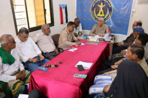 فريق التوجيه والرقابة الرئاسي يطلع على سير عمل تنفيذية انتقالي المكلا