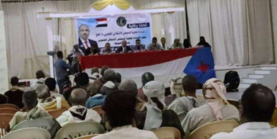 القيادة المحلية لانتقالي الحوطة تعقد اجتماعها الموسع للفصل الثاني من العام الجاري