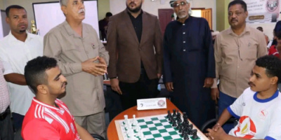 فريق التوجيه والرقابة الرئاسي يدشّن بطولة الشطرنج الفرقية لأندية ساحل حضرموت 