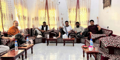 فريق التوجيه والرقابة الرئاسي يعقد لقاءً مع وكيل محافظة سقطرى وعميد كلية التربية بالمحافظة