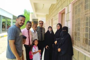 قيادات تعليمية بالانتقالي تتفقد تلاميذ الصم والبكم بمدرسة ردفان للتعليم الأساسي