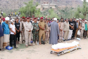 الضالع تشيع الشهيد خالد عبدالغني الحيدري إلى مثواه الاخير 