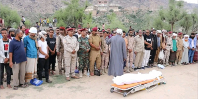 الضالع تشيع الشهيد خالد عبدالغني الحيدري إلى مثواه الاخير 