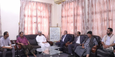 فريق التوجيه والرقابة الرئاسي يتفقد الهيئة العامة للمصائد السمكية بالمهرة