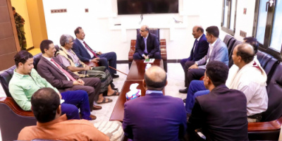 فريق التوجيه والرقابة الرئاسي يزور جامعة شبوة ويطلع على سير العملية التعليمية فيها