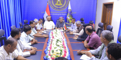 تنفيذية انتقالي وادي حضرموت تناقش الأوضاع الخدمية بالمديريات