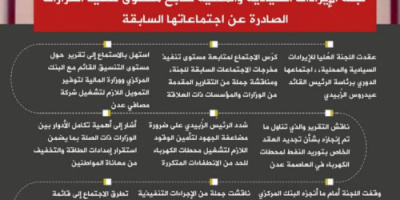 انفوجرافيك| الرئيس الزُبيدي: الانضباط المالي والإداري ركيزة تحقيق الاستقرار