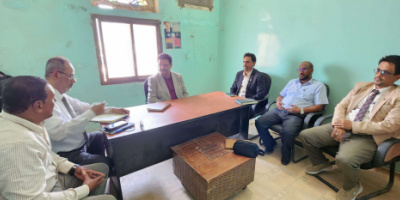 فريق التوجيه والرقابة الرئاسي يزور مكتب وزارة التخطيط والتعاون الدولي بسقطرى