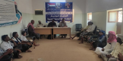 القيادة المحلية لانتقالي حورة ووادي العين تعقد اجتماعها الموسع للفصل الثاني من العام 2025م