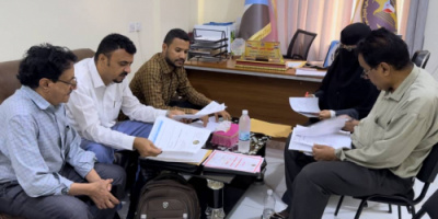 فريق الرقابة والتوجيه الرئاسي يعقد اجتماعاً مع إدارة المرأة والطفل في تنفيذية إنتقالي الضالع