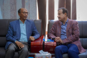 بن الوزير وباسمير يتفقان على سرعة تشغيل ميناء قنا التجاري