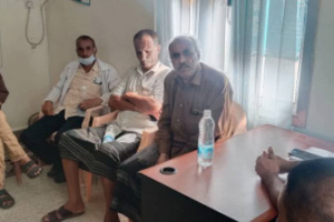 قيادة انتقالي ردفان تلتقي بإدارة الصحة في المديرية 