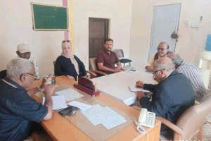 فريق التوجيه يزور المعهد الصحي بجعار ومعهد التدريب المهني بالكود