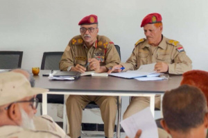 العميد بن سلم يختتم زيارته للضالع مؤكداً أهمية تعزيز صمود أبطال قواتنا ورفع جاهزيتهم القتالية