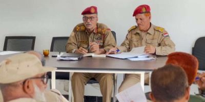 العميد بن سلم يختتم زيارته للضالع مؤكداً أهمية تعزيز صمود أبطال قواتنا ورفع جاهزيتهم القتالية